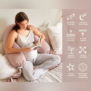bbhugme pillow - Dusty Pink